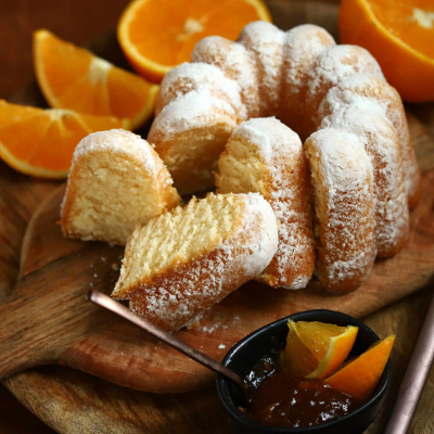 Aromatyczna babka pomarańczowa
