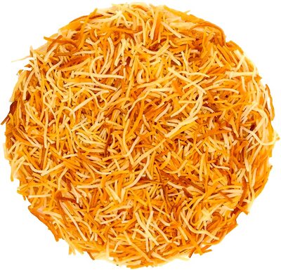 Ciasto kadayif w postaci cienkich nitek