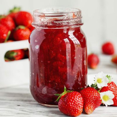 Frużelina truskawkowa bez żelatyny