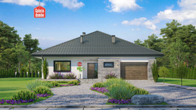 Funkcjonalna kuchnia w domu jednorodzinnym