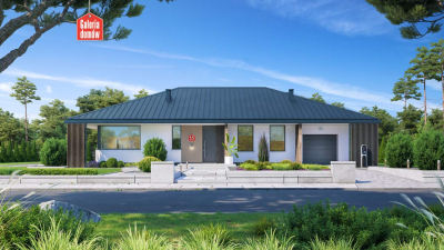 Kuchnia w domu jednorodzinnym – projekt Czekoladowa 15