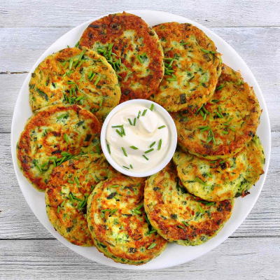 Placki z cukinii
