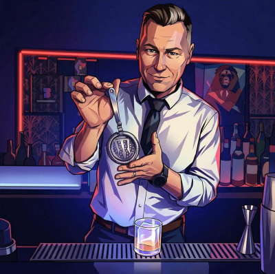 Sitka barmańskie Hawthorne, Julep i Fine Strainer